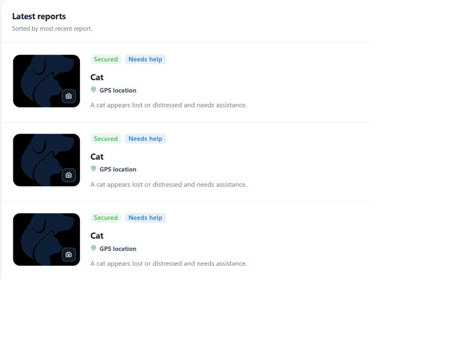 PawSignal active cases list